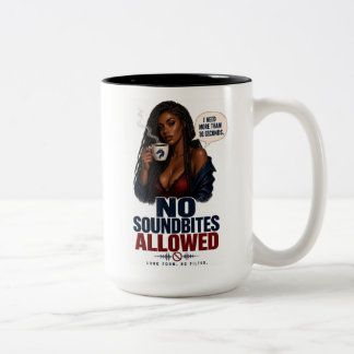 Heiß, mutig und nichts für Zaghafte Zweifarbige Tasse
