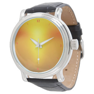 Heiß Orange. Armbanduhr
