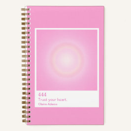Heiß Rosa Aura Swatch Engel Zahl Klein Notizbuch
