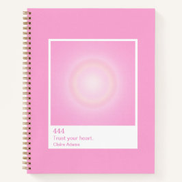 Heiß Rosa Aura Swatch Engel Zahl Notizbuch