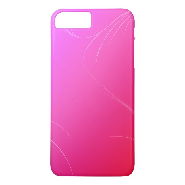 Heiß rosa Case-Mate iPhone hülle (Rückseite)