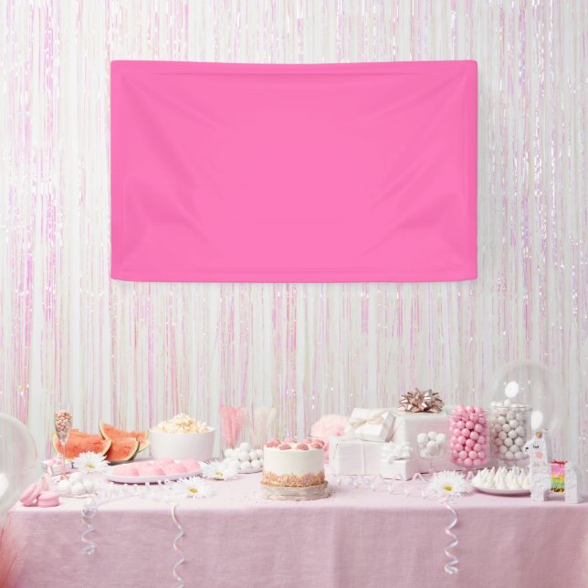 Heiß rosa Farbe Banner (Party)