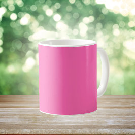 Heiß rosa Farbe Kaffeetasse