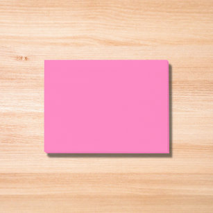 Heiß rosa Farbe Post-it Klebezettel