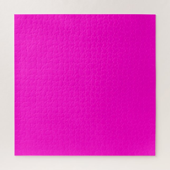 Heiß rosa Farbe Puzzle (Vertikal)