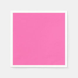 Heiß rosa Farbe Serviette