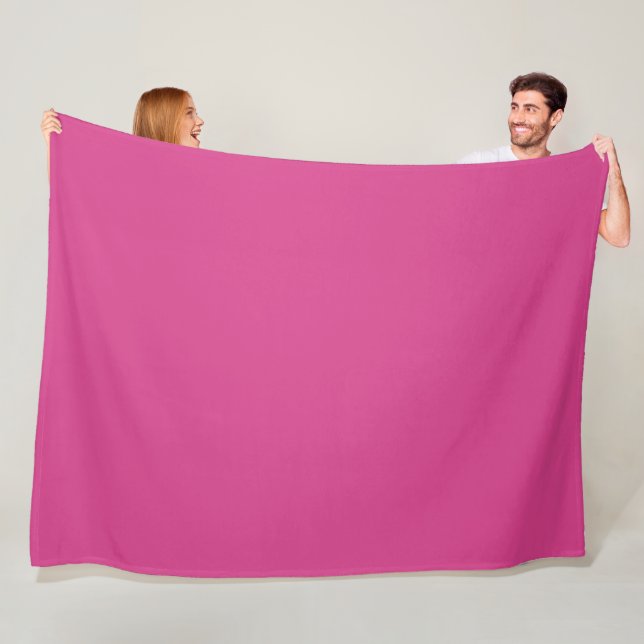 Heiß rosa fleecedecke (Beispiel)