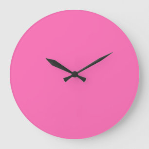 Heiß rosa große wanduhr