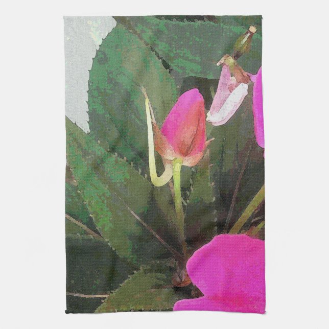 Heiß rosa handtuch (Vertikal)