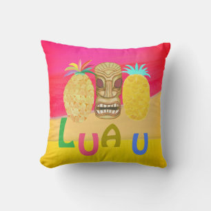 Heiß Rosa Luau Kissen