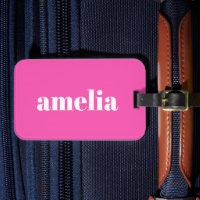 Heiß rosa Monogramm