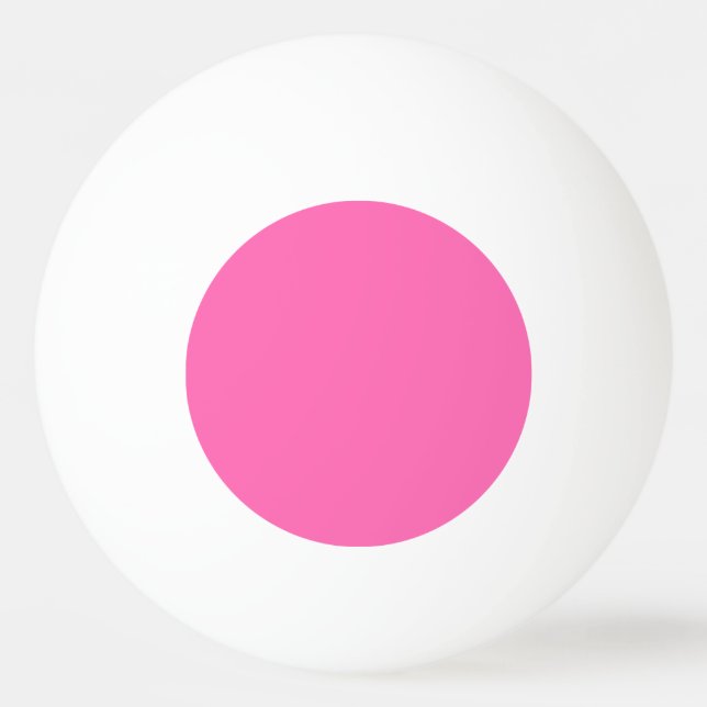 Heiß rosa tischtennisball (Vorderseite)