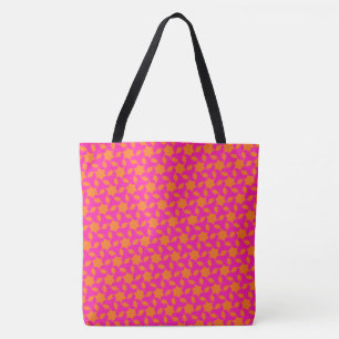 Heiß rosa und orange islamisches Mosaikmuster