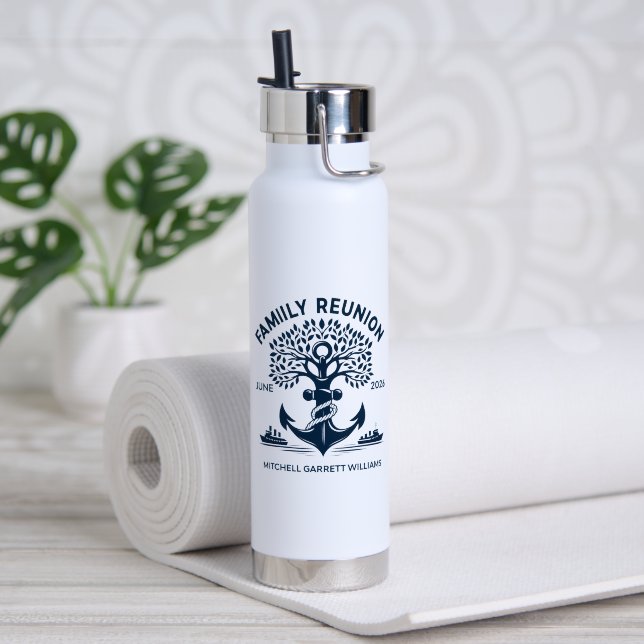 Heiß- und Kaltwasserflasche Trinkflasche (Yoga (gedreht)