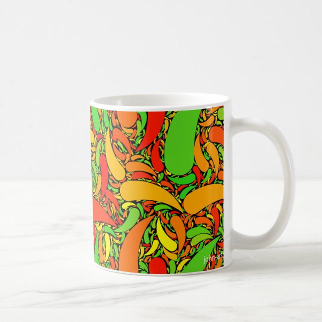 heiß und peppery kaffeetasse (Rechts)