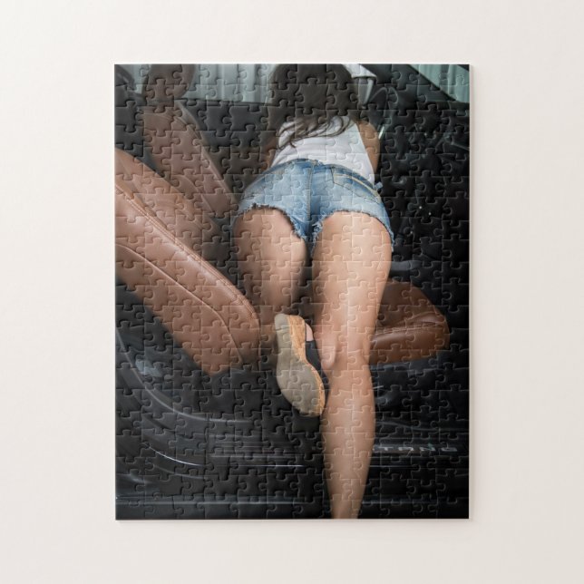 Heiße 252 Stück-Puzzlespielbabys und -autos des Puzzle (Vertikal)