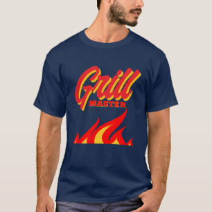 Heiße BBQ GrillMaster T-Shirt für Koch Köchin