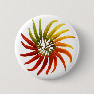 Heiße Chili-Paprikaschoten Button