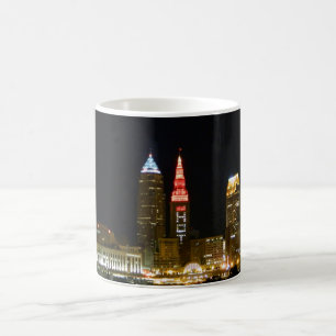 Heiße Cleveland-Skyline Tasse