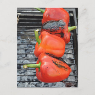 Heiße Dinge Postkarte