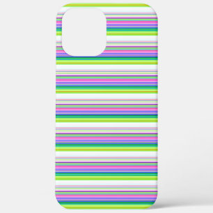 Heiße farbenfrohe Neonstreifen Case-Mate iPhone Hülle