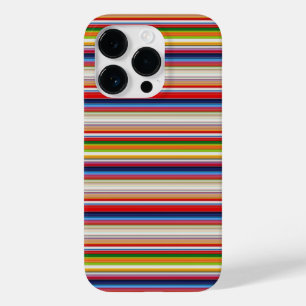 Heiße farbenfrohe Streifen Case-Mate iPhone 14 Pro Hülle