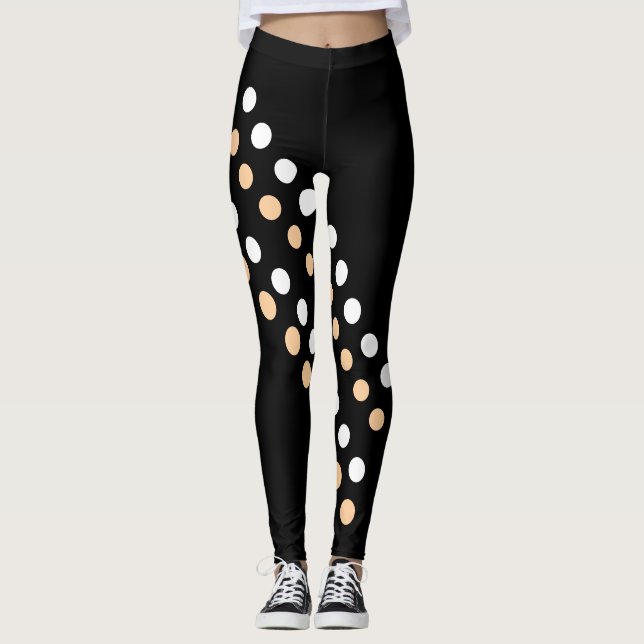 Heiße Flecken Leggings (Vorderseite)