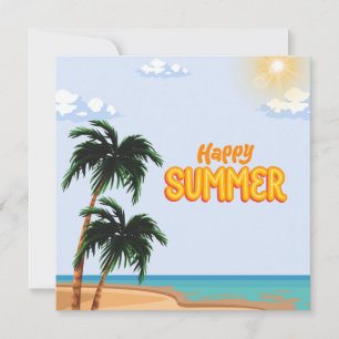 "Heiße Fun in der Sommerzeit!" Feiertagskarte
