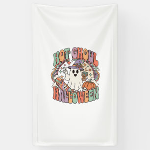 Heiße Ghoul Halloween Geist Hexenhut Skateboard Banner