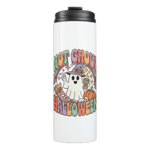 Heiße Ghoul Halloween Geist Hexenhut Skateboard Thermosbecher