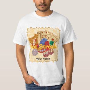 Heiße Glückssträhne Poker T-Shirt
