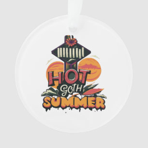 Heiße Goth-Sommer-Chic  Ornament