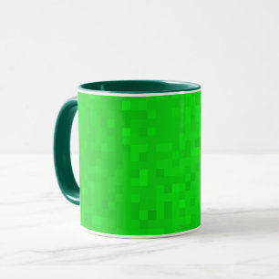 Heiße grüne Mosaik, Tasse