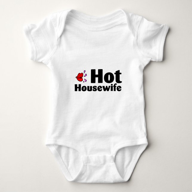 Heiße Hausfrau T-Shirt (Vorderseite)