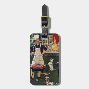 Heiße Hunde Gepäckanhänger