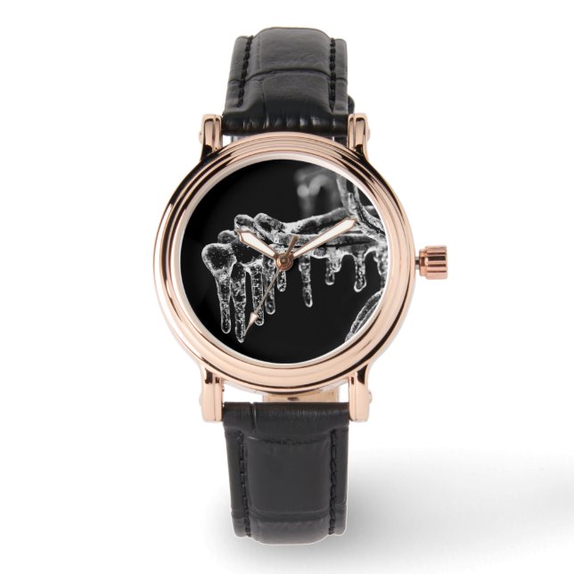 heiße Jahreszeit Armbanduhr (Vorderseite)