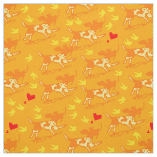 Heiße Jahreszeit Stoff