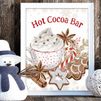 Heiße Kakao-Bar Weihnachtskekse