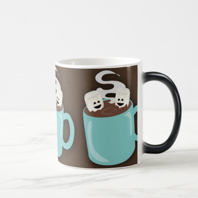 Heiße Kakao-Tasse Verwandlungstasse (Rechts)