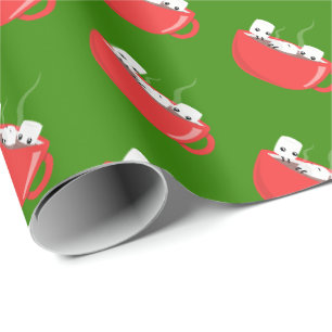 Heiße Kakaobath-Zeit! Schleifpapier Geschenkpapier