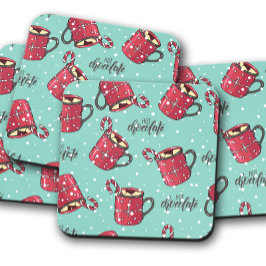 Heiße Kakaoweihe | Christmas Cork Untersetzer Set