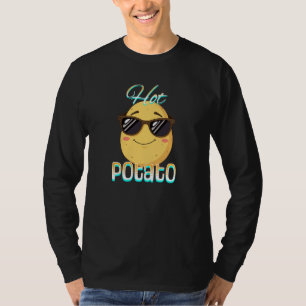 Heiße Kartoffel   Lustiger Kartoffel-Wortwitz  T-Shirt