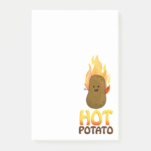 Heiße Kartoffel Post-it Klebezettel
