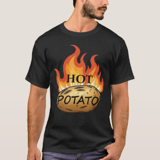 Heiße Kartoffel Retro T-Shirt