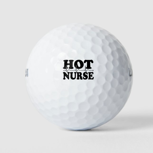 Heiße Krankenschwester Golfball (Vorderseite)