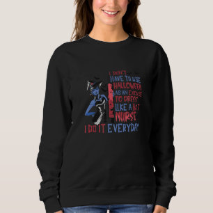 Heiße Krankenschwester Halloween Schulkrankenschwe Sweatshirt