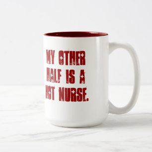 Heiße Krankenschwester Zweifarbige Tasse