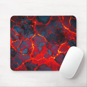Heiße Lava-Oberfläche (Stil 1) Ölmalerei Mousepad