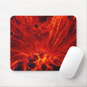 Heiße Lava-Oberfläche (Stil 2) Ölmalerei Mousepad