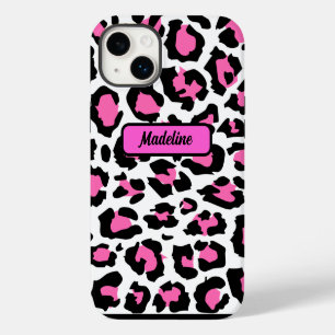 Heiße Leoparden-Tierdruck-Geschenk-Phone / iPad-Hü iPhone 14 Plus Hülle